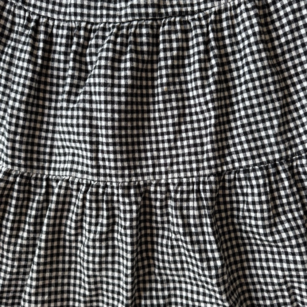 Adorable Gingham Babydoll Mini Dress 🖤 - Picture 7 of 9